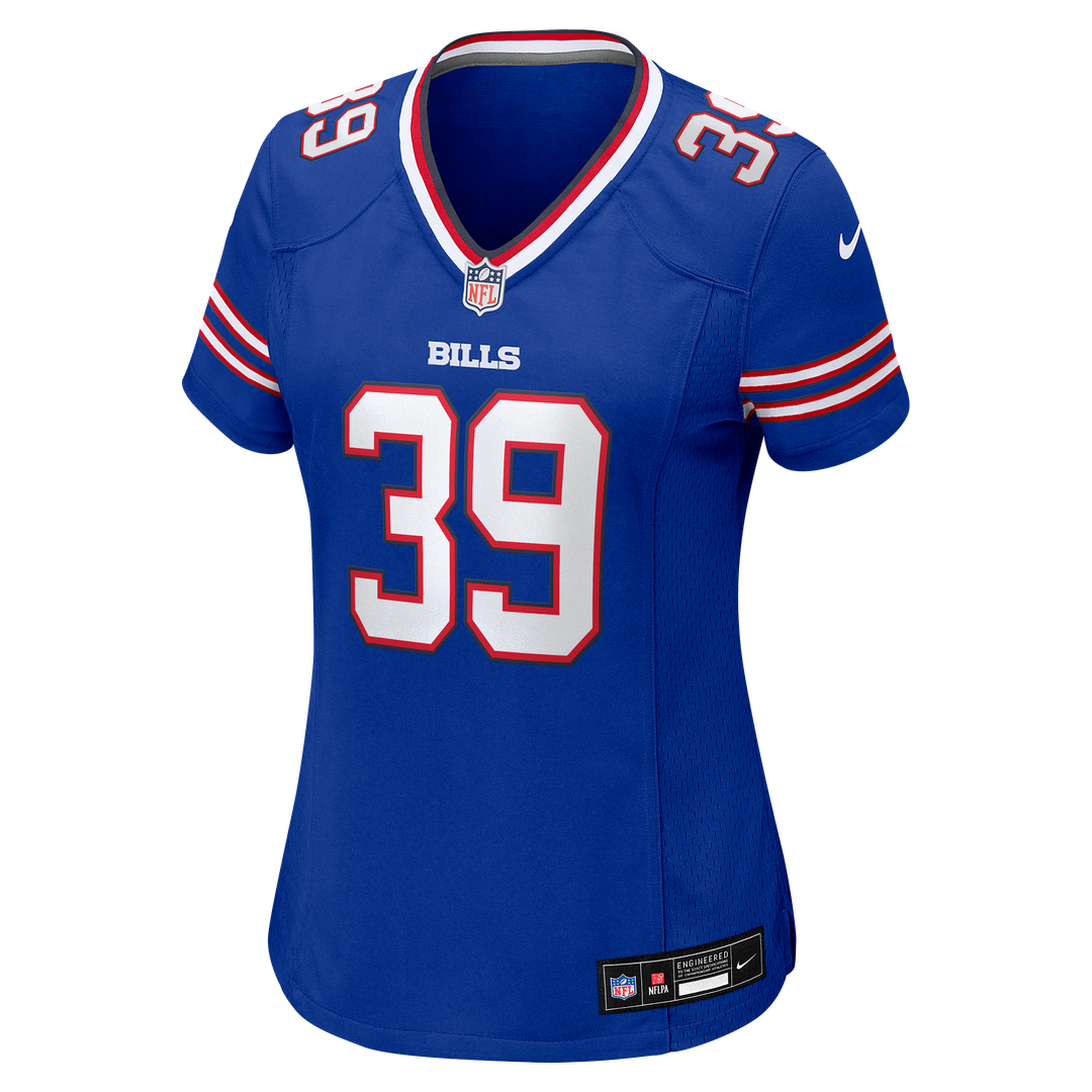 Women's Nike Buffalo Bills Tommy Doman Royal Team Game NFL Jersey