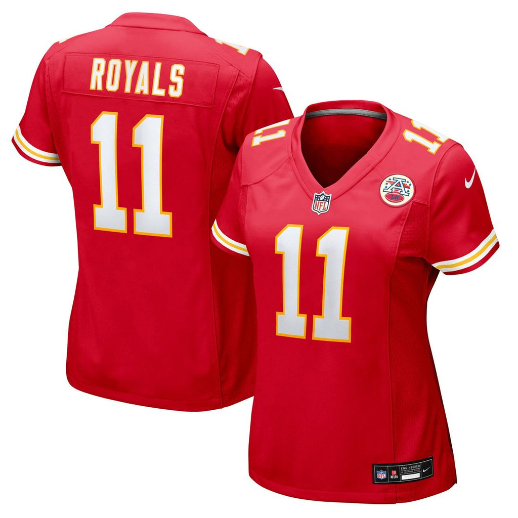 Women's Nike Kansas City Chiefs Jalen Royals Red Team Game NFL Jersey
