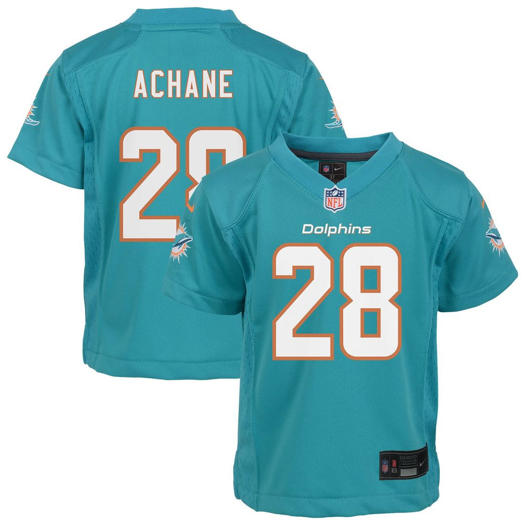 Preschool Nike Miami Dolphins De’Von Achane Aqua Team Game NFL Jersey