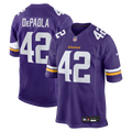 Men's Nike Minnesota Vikings Andrew DePaola Purple Game NFL Jersey