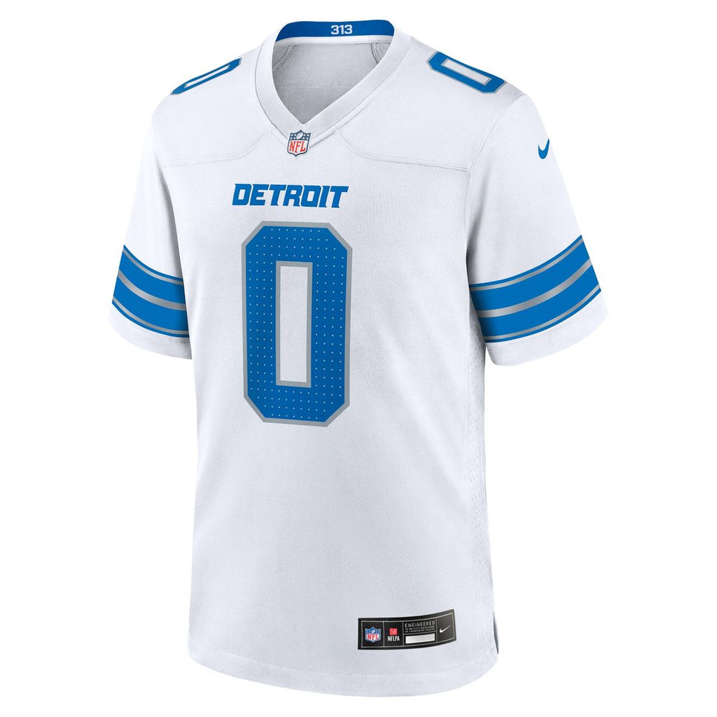Men's Nike Detroit Lions Jahmyr Gibbs Black 2nd Alternate Game Player NFL Jersey