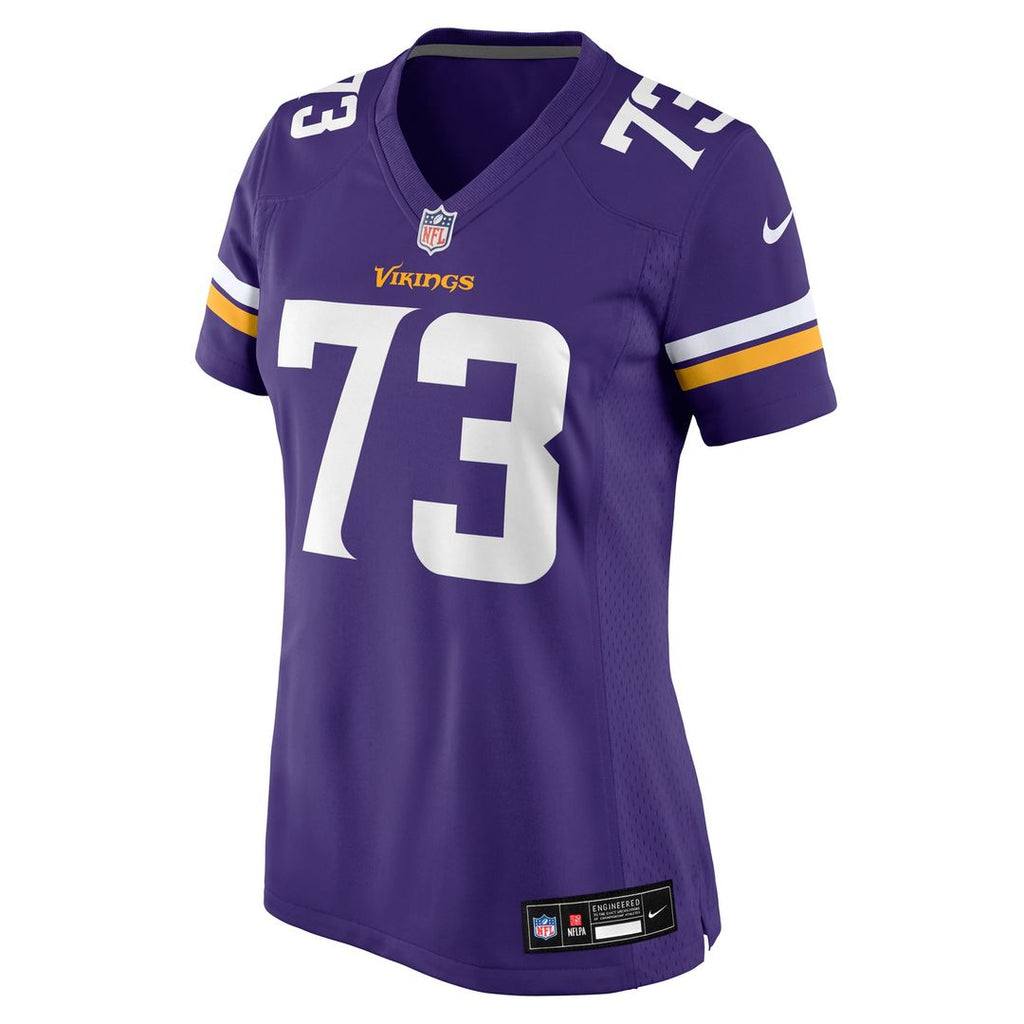 Women's Nike Minnesota Vikings Walter Rouse Purple Team Game NFL Jersey