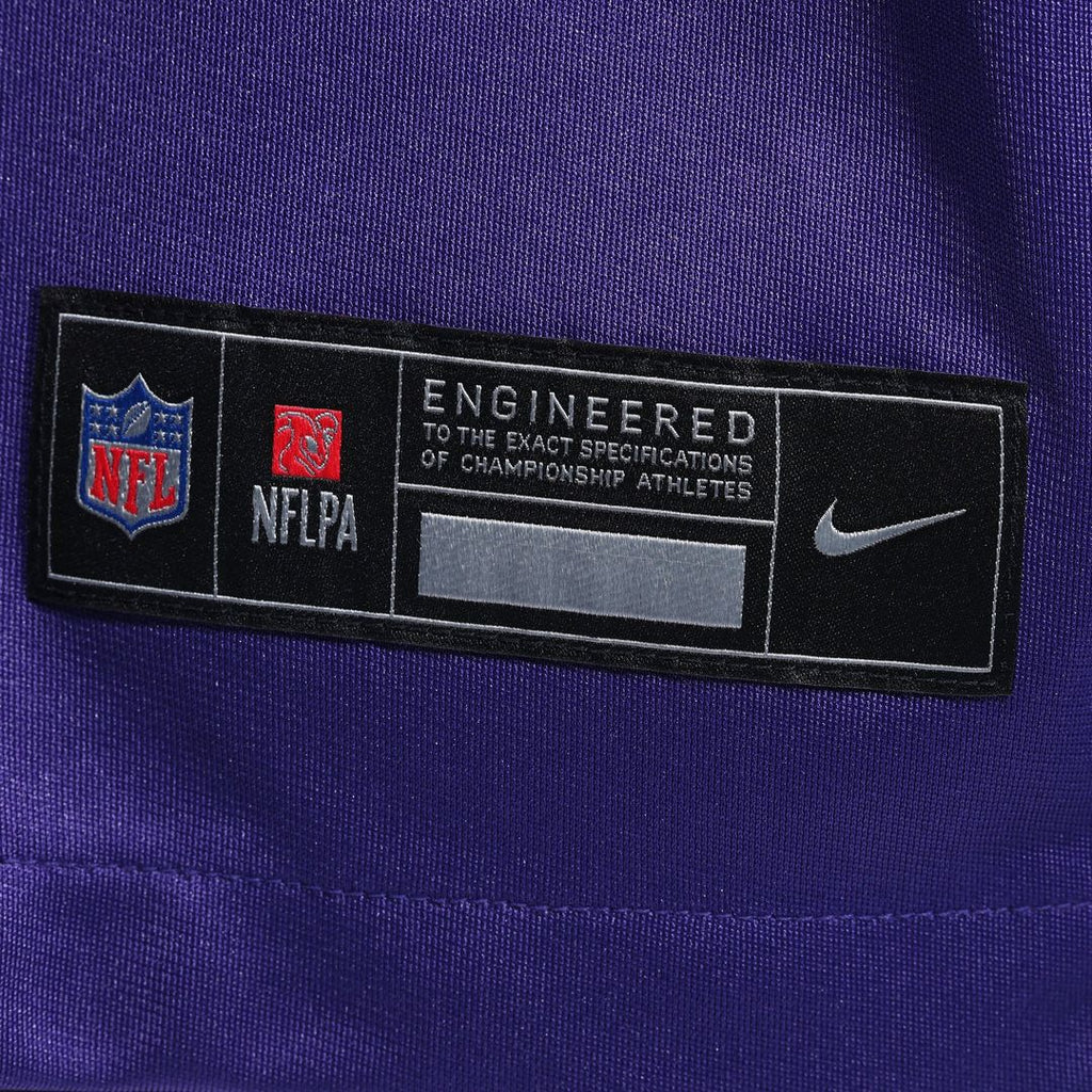 Men's Nike Minnesota Vikings Harrison Smith White Alternate Game NFL Jersey