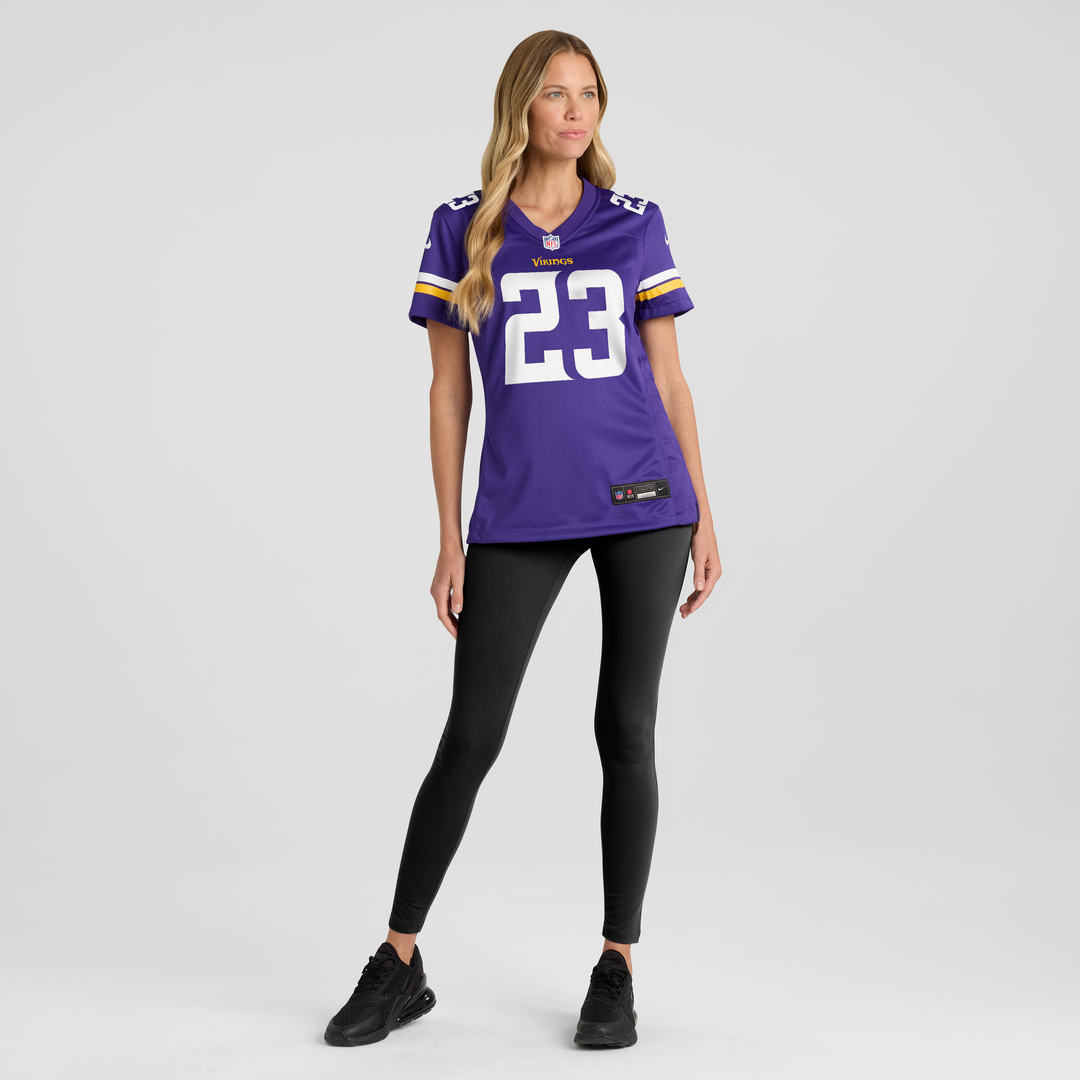 Women's Nike Minnesota Vikings James Pierre Purple Team Game NFL Jersey