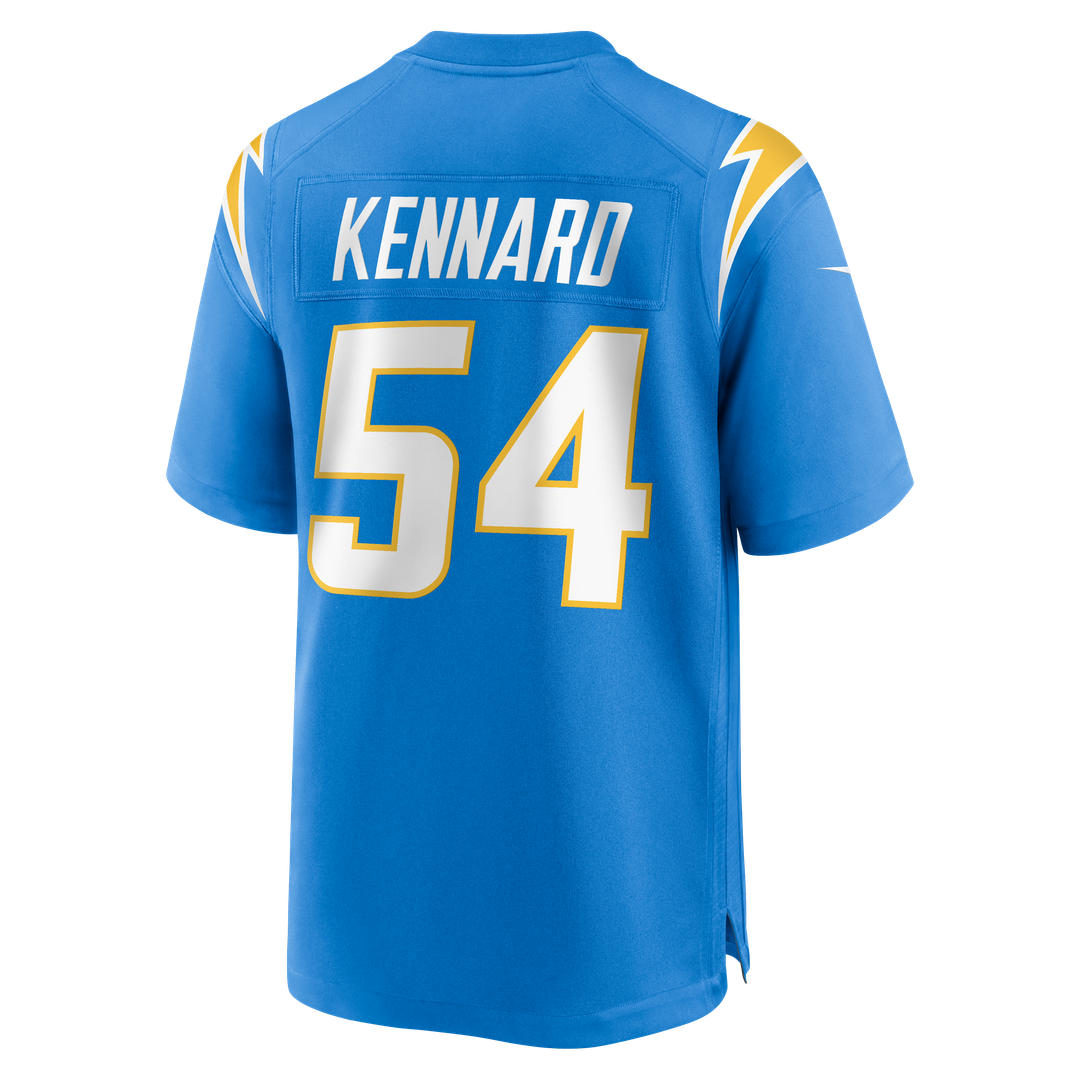 Men's Nike Los Angeles Chargers Kyle Kennard Powder Blue Team Game NFL Jersey
