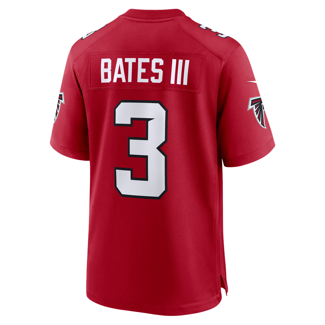 Men's Nike Atlanta Falcons Jessie Bates III White Game NFL Jersey