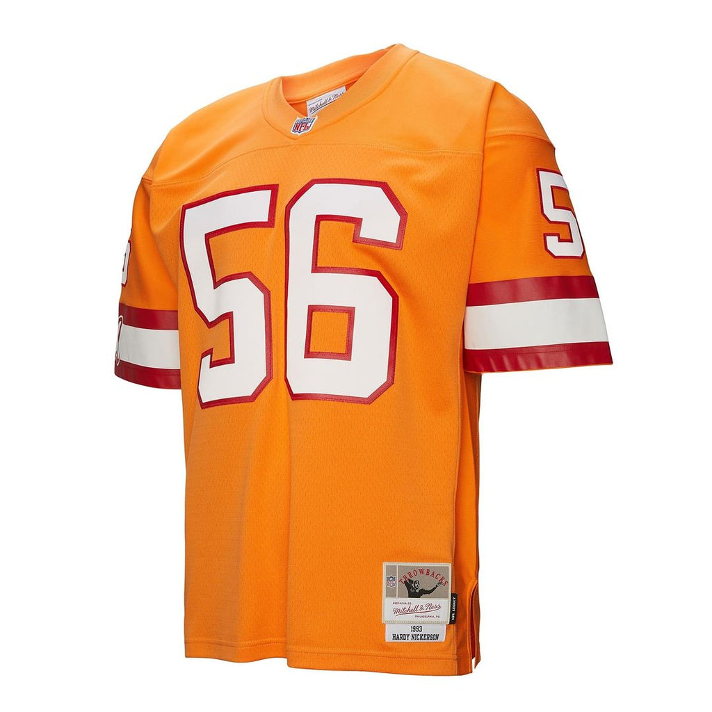 Men's Mitchell & Ness Tampa Bay Buccaneers Hardy Nickerson Orange 1993 Legacy Replica NFL Jersey