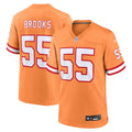 Men's Nike Tampa Bay Buccaneers Derrick Brooks Orange Throwback Game NFL Jersey
