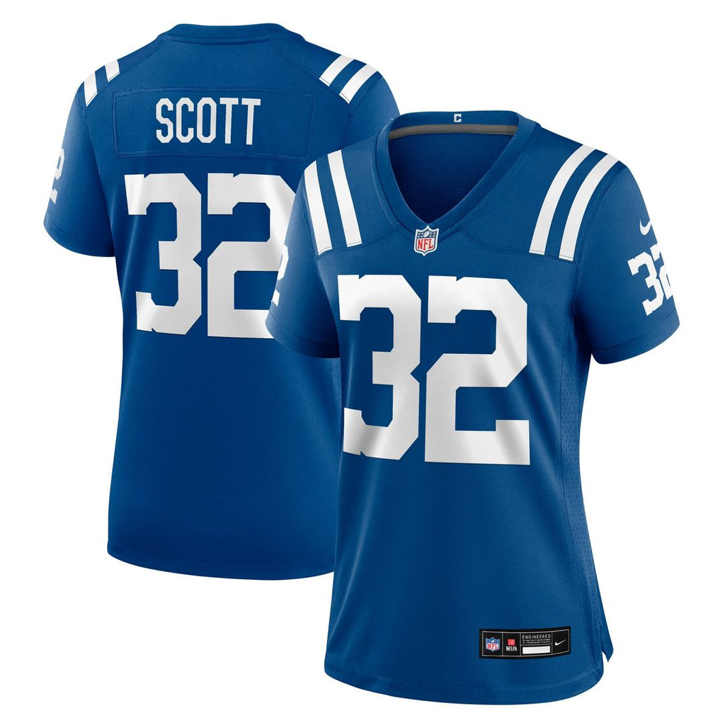 Women's Nike Indianapolis Colts Daniel Scott Royal Team Game NFL Jersey