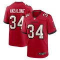 Men's Nike Tampa Bay Buccaneers Alex Anzalone Red Team Game NFL Jersey