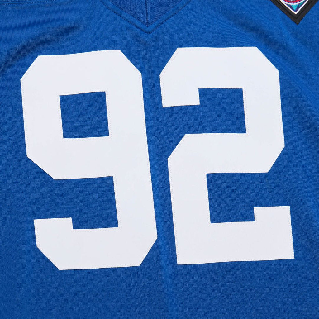 Men's Mitchell & Ness New York Giants Michael Strahan Royal 1994 Authentic Throwback Retired Player NFL Jersey
