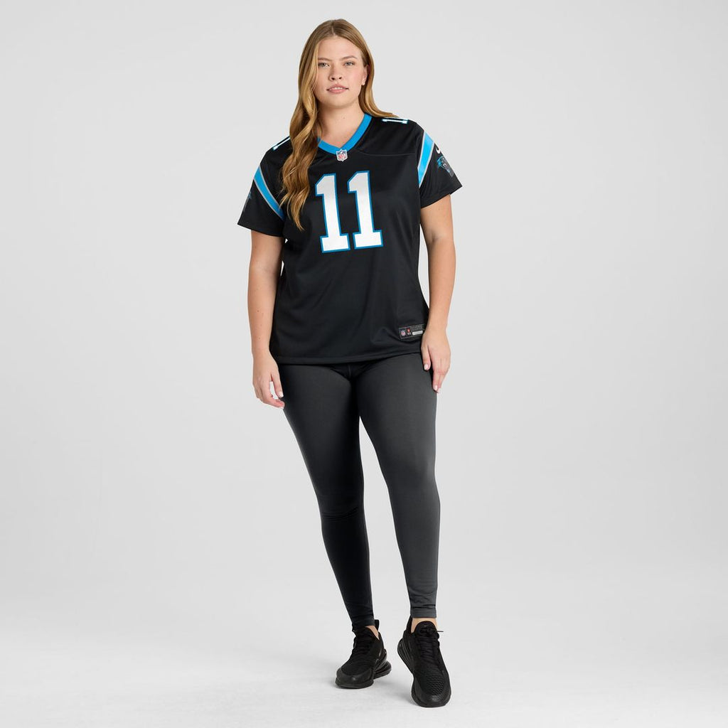 Women's Nike Carolina Panthers Nic Scourton Black Team Game NFL Jersey