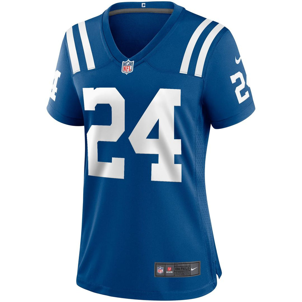 Women's Nike Indianapolis Colts Lenny Moore Royal Game Retired Player NFL Jersey