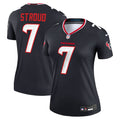 Women's Nike Houston Texans C.J. Stroud Navy Legend Player NFL Performance Top