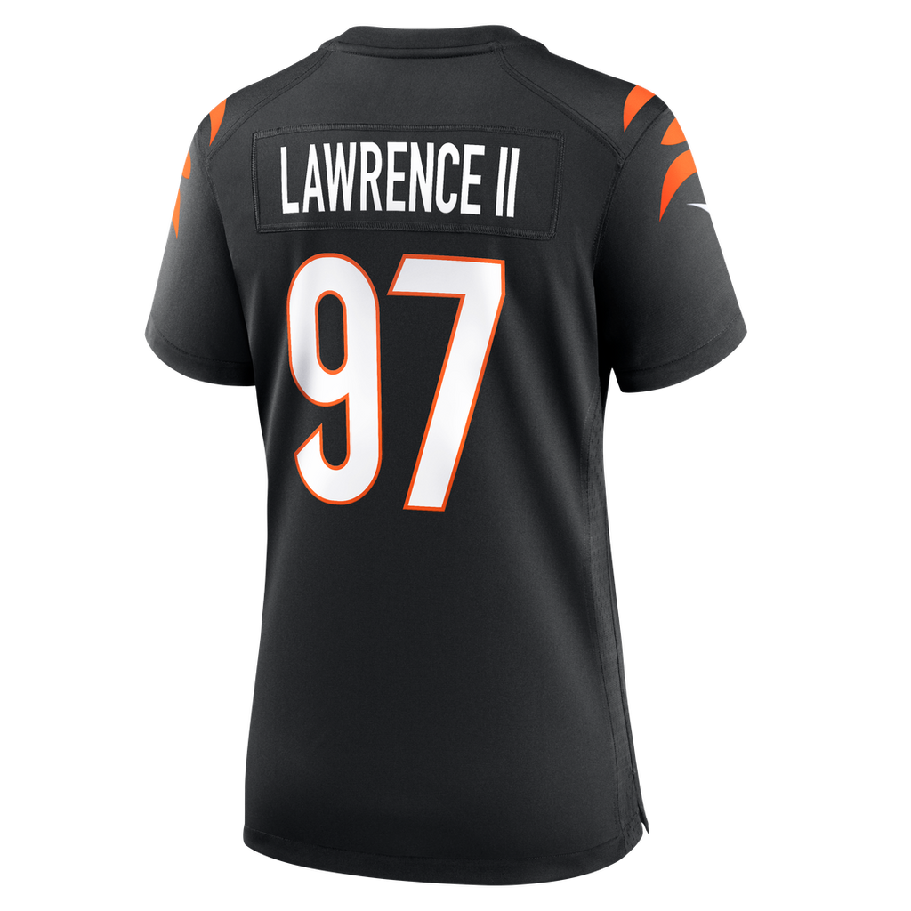 Women's Nike Cincinnati Bengals Dexter Lawrence II Black Game NFL Jersey