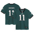 Infant Nike Philadelphia Eagles A.J. Brown Green Team Player Game NFL Jersey