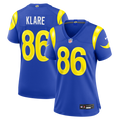 Women's Nike Los Angeles Rams Max Klare Royal Team Game NFL Jersey