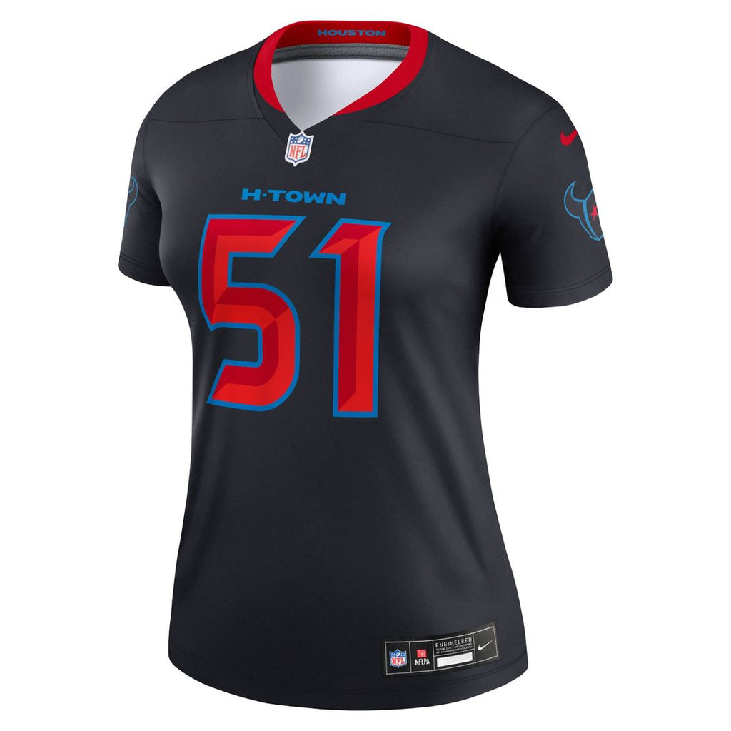 Women's Nike Houston Texans Will Anderson Jr. Red Alternate Legend Player NFL Performance Top