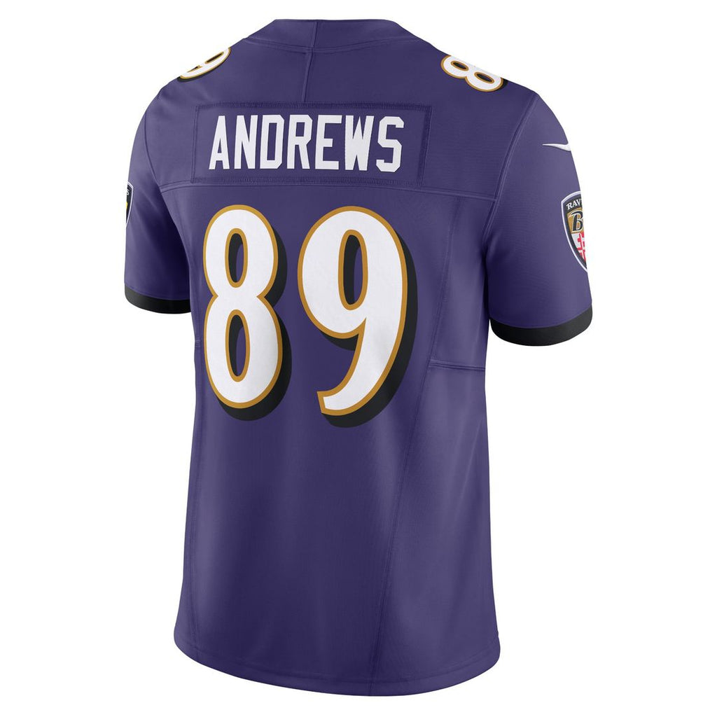 Men's Nike Baltimore Ravens Mark Andrews Purple Vapor F.U.S.E. Limited NFL Jersey