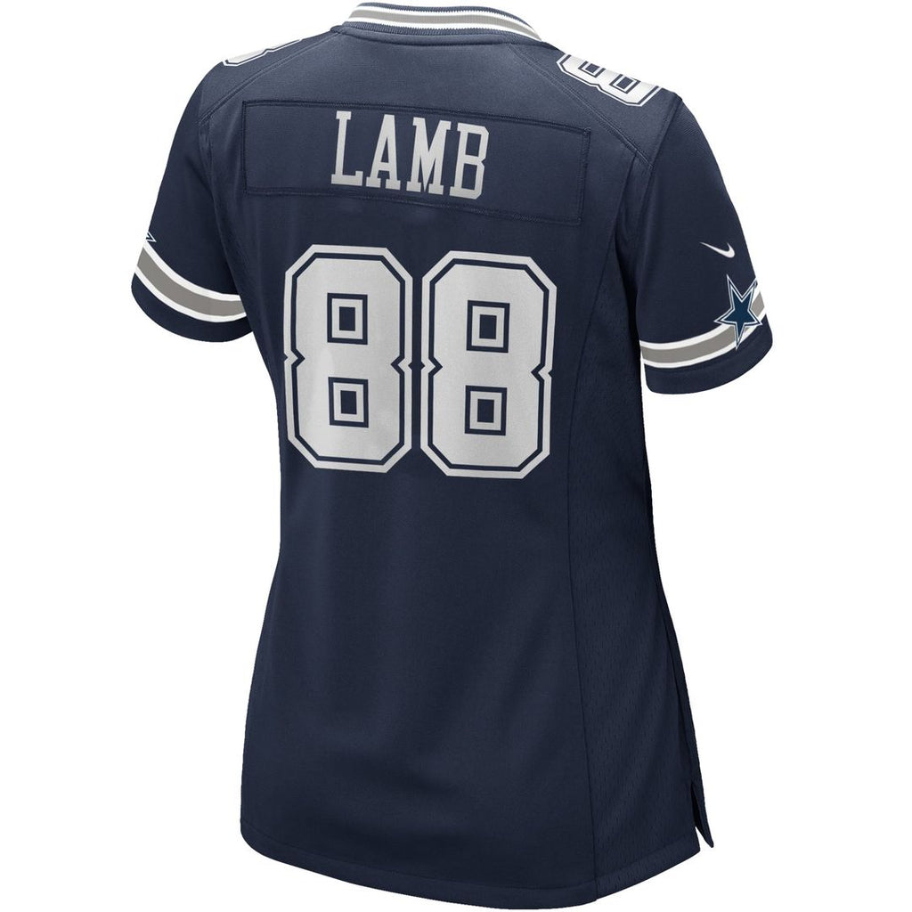 Women's Nike Dallas Cowboys CeeDee Lamb White 2nd Alternate Game NFL Jersey