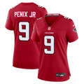 Women's Nike Atlanta Falcons Michael Penix Jr. Red Game NFL Jersey