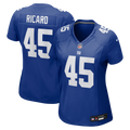 Women's Nike New York Giants Patrick Ricard Royal Team Game NFL Jersey