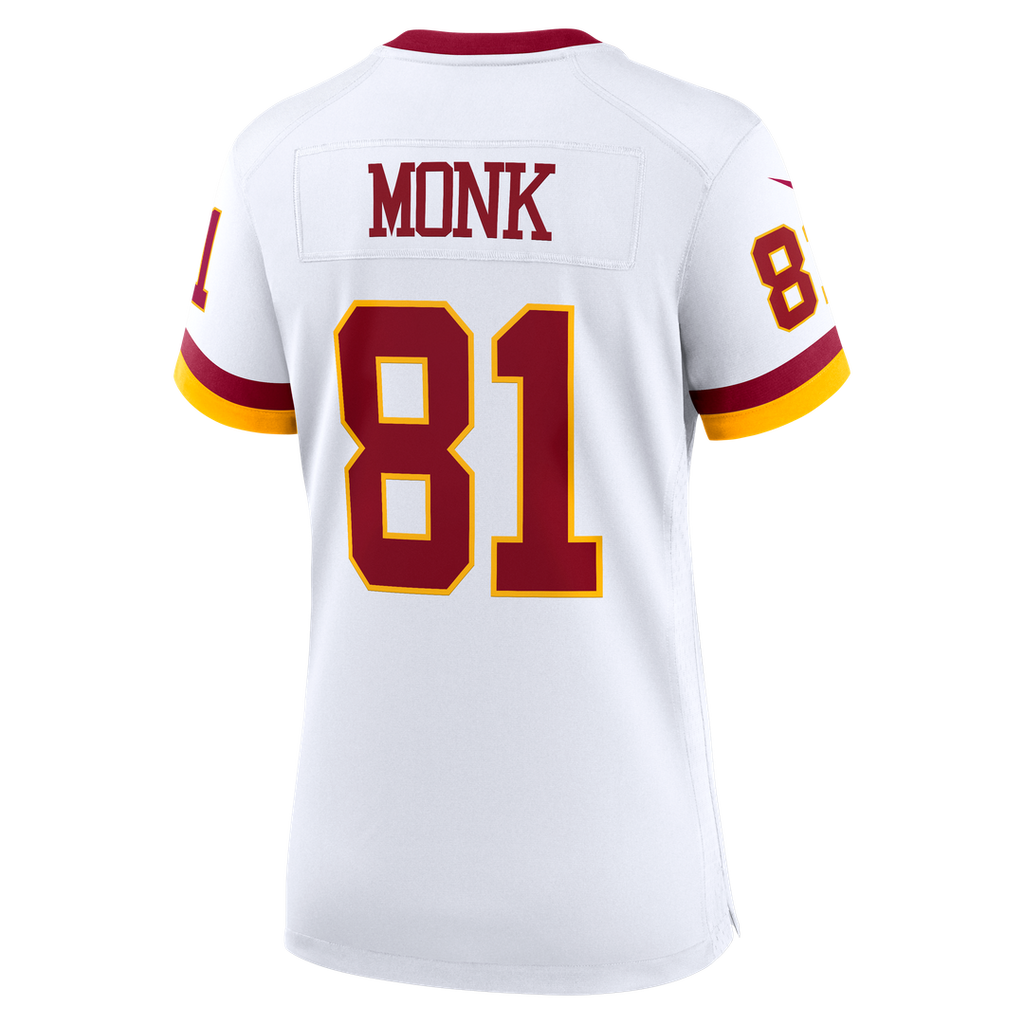 Women's Nike Washington Commanders Art Monk White Alternate 2 Super Bowl Era Game NFL Jersey