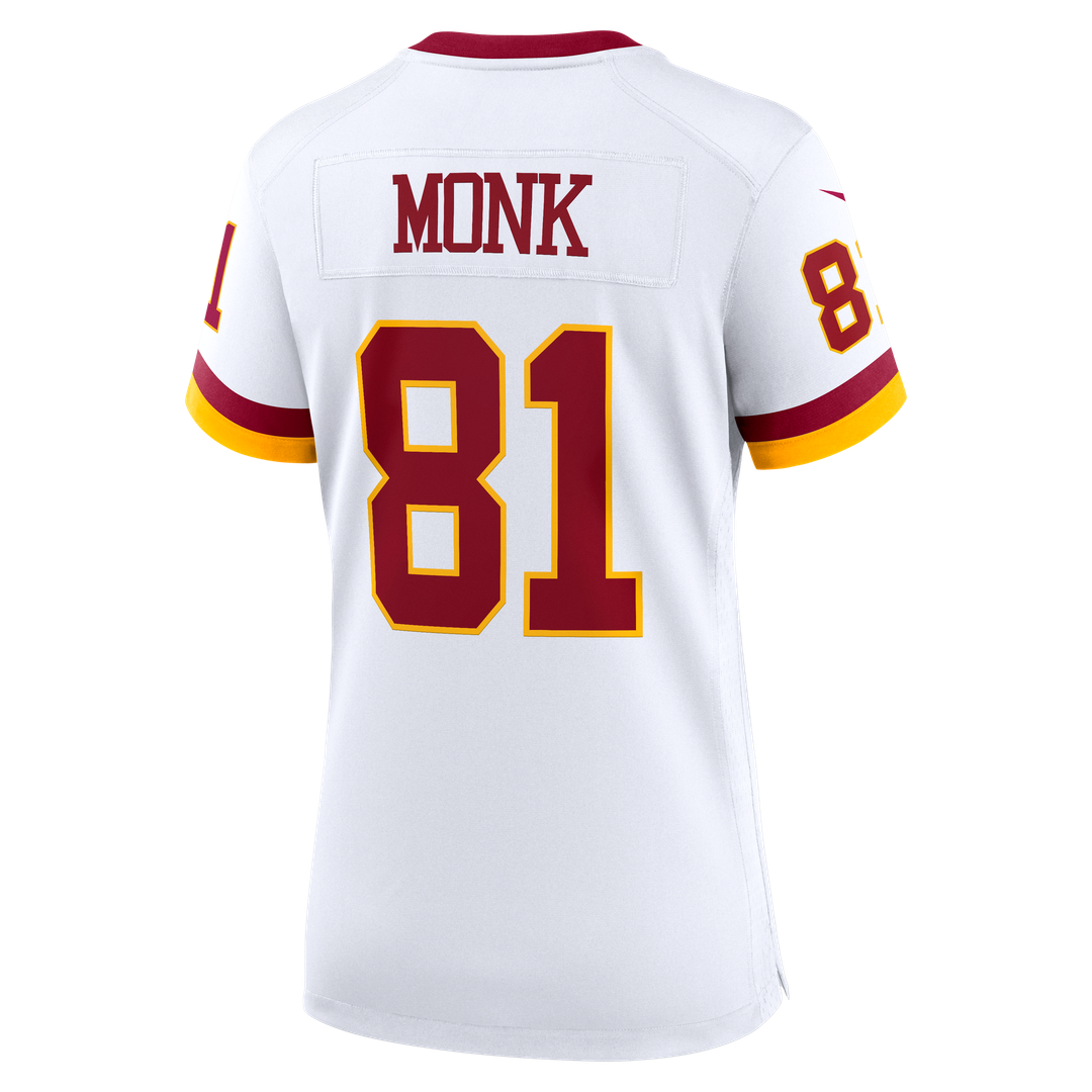 Women's Nike Washington Commanders Art Monk White Alternate 2 Super Bowl Era Game NFL Jersey