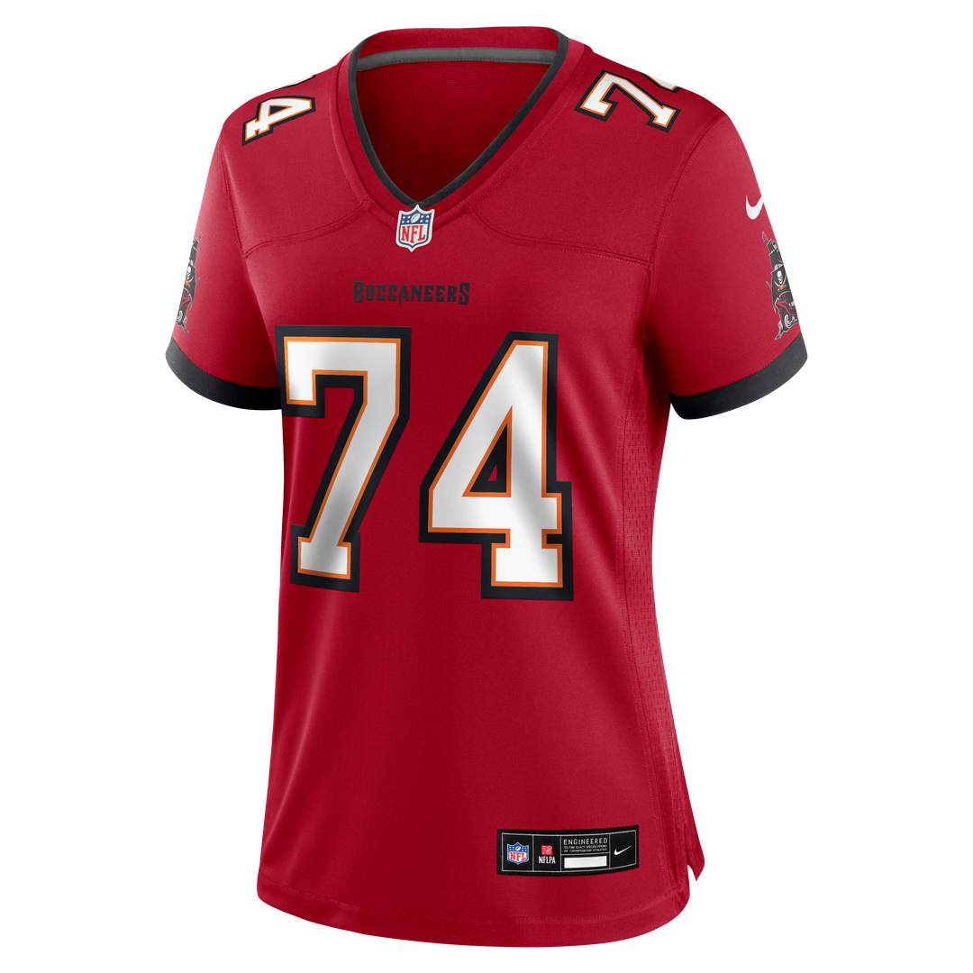 Women's Nike Tampa Bay Buccaneers Marshall Foerner Red Team Game NFL Jersey