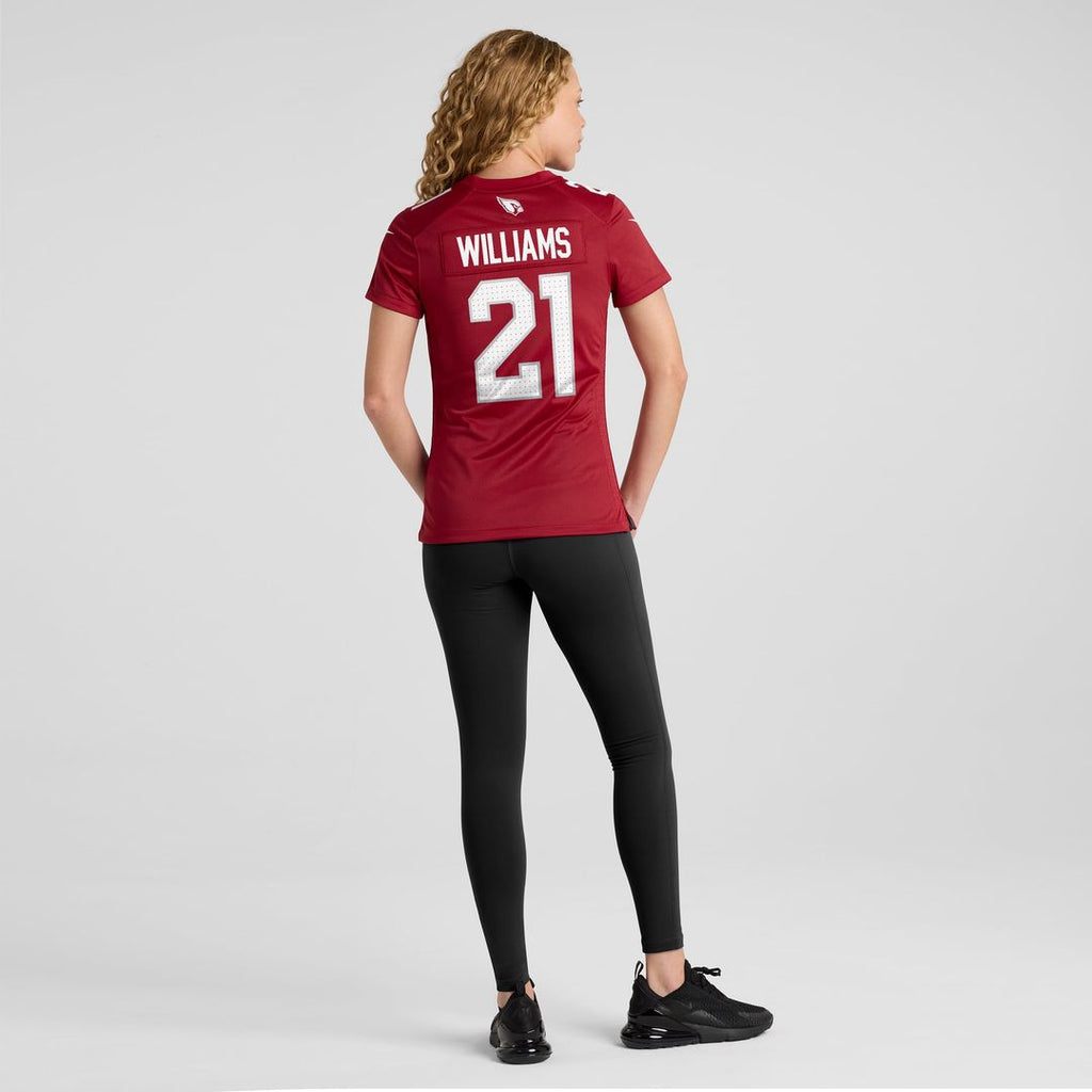 Women's Nike Arizona Cardinals Garrett Williams Cardinal Game NFL Jersey