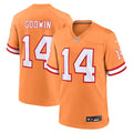 Men's Nike Tampa Bay Buccaneers Chris Godwin Orange Throwback Game NFL Jersey