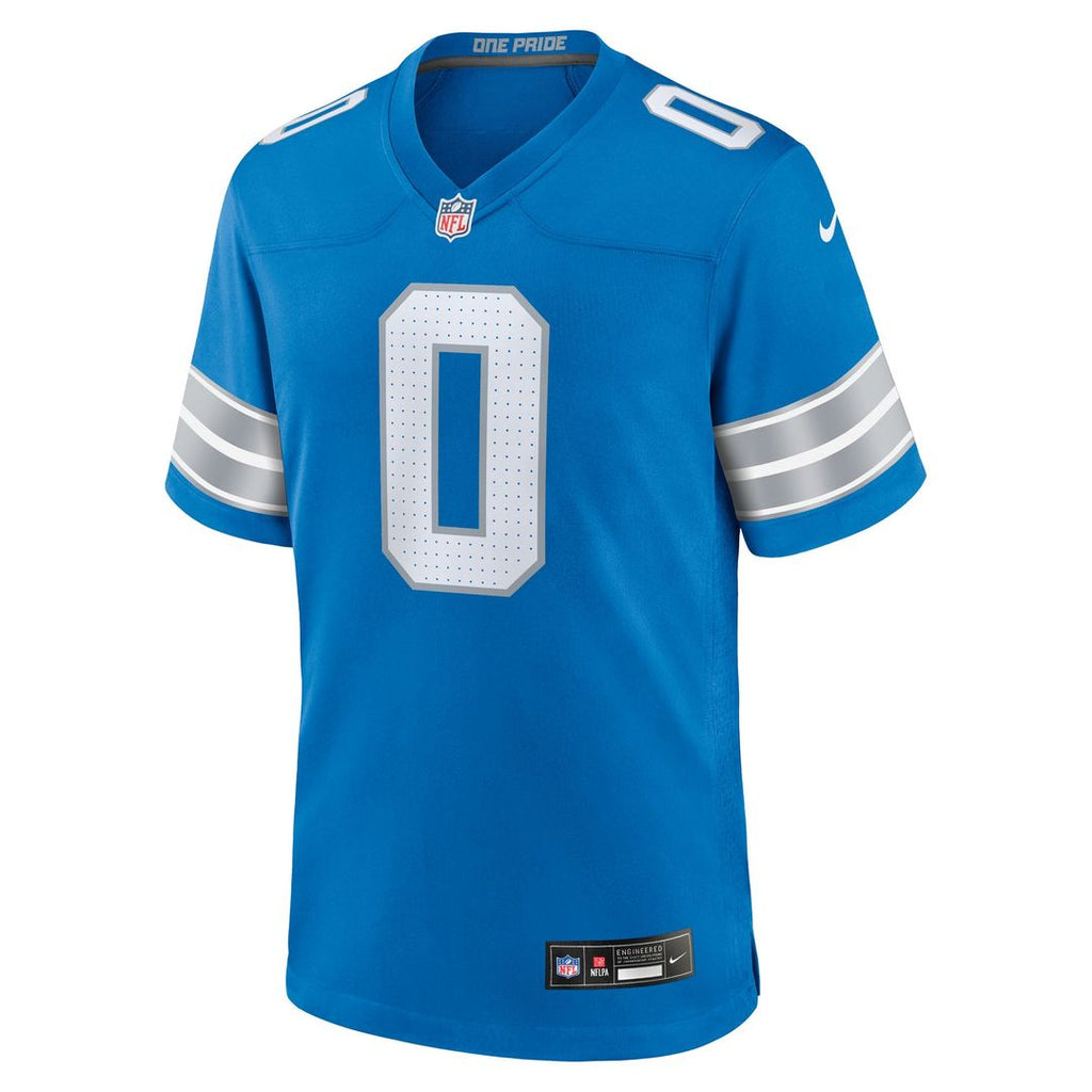 Men's Nike Detroit Lions Jahmyr Gibbs Black 2nd Alternate Game Player NFL Jersey