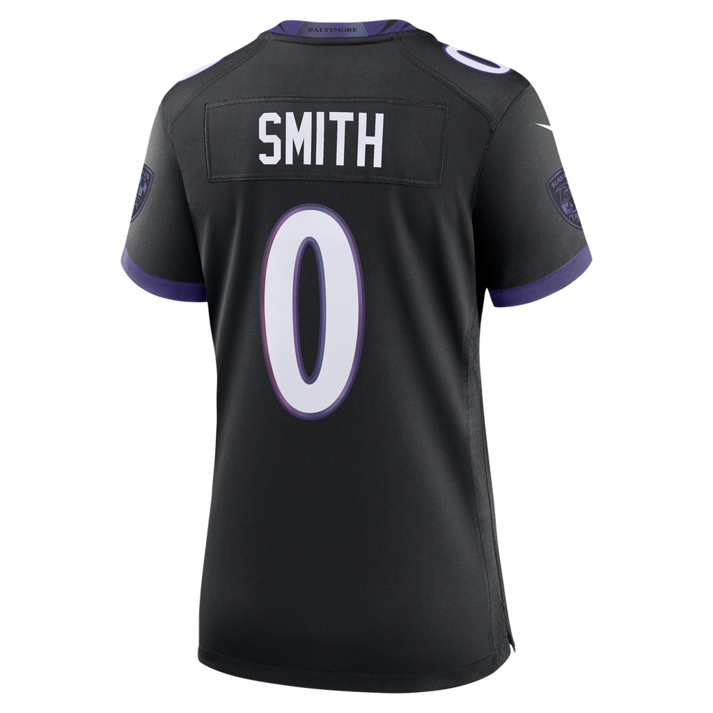 Women's Nike Baltimore Ravens Roquan Smith Black Alternate Game NFL Jersey