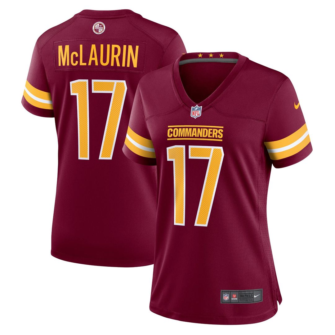Women's Nike Washington Commanders Terry McLaurin White Game NFL Jersey