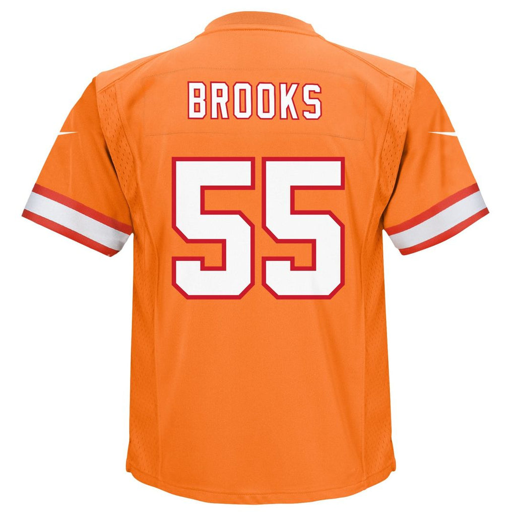 Infant Nike Tampa Bay Buccaneers Derrick Brooks Orange Alternate Player Game NFL Jersey