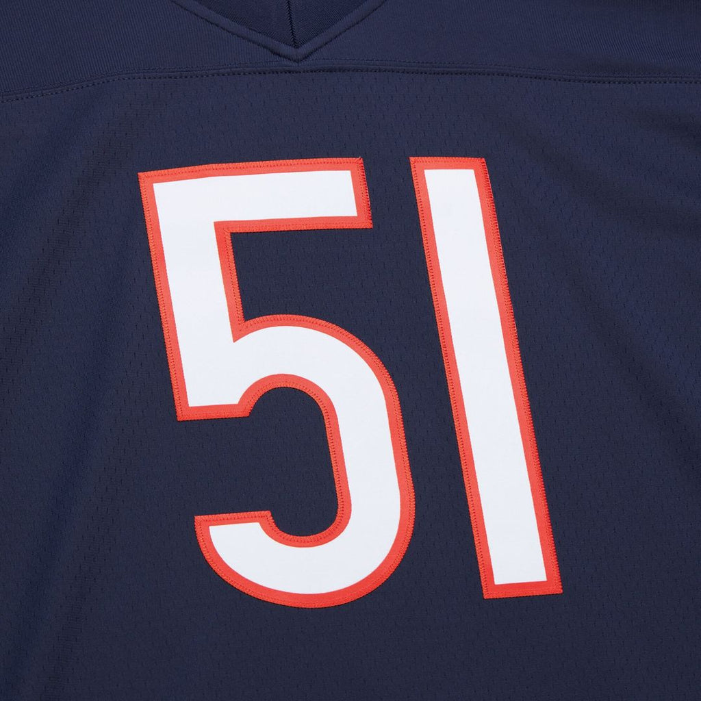 Men's Mitchell & Ness Chicago Bears Dick Butkus Navy Legacy Replica NFL Jersey