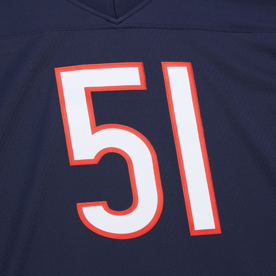 Men's Mitchell & Ness Chicago Bears Dick Butkus Navy Legacy Replica NFL Jersey