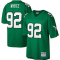 Men's Mitchell & Ness Philadelphia Eagles Reggie White Kelly Green Legacy Replica NFL Jersey