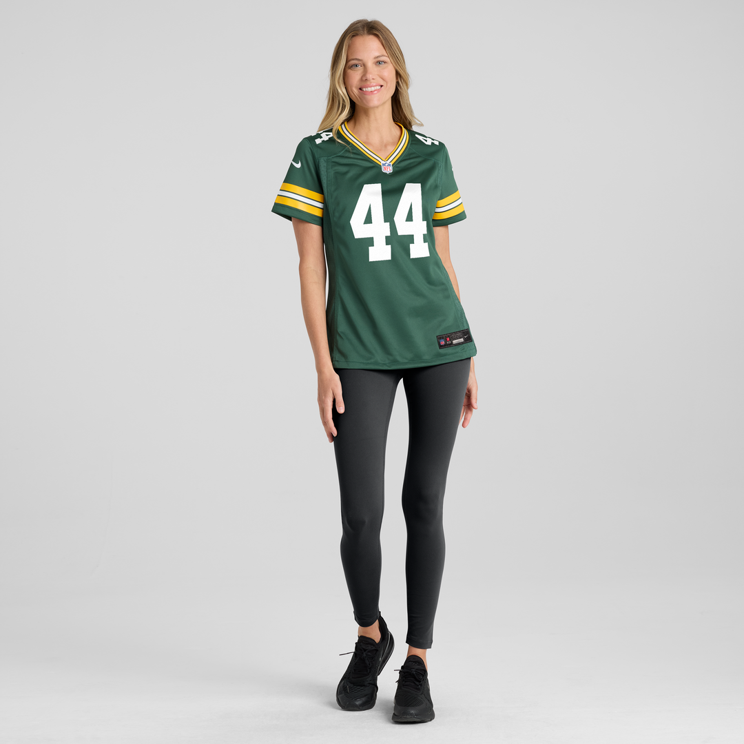 Women's Nike Green Bay Packers Zaire Franklin Green Team Game NFL Jersey