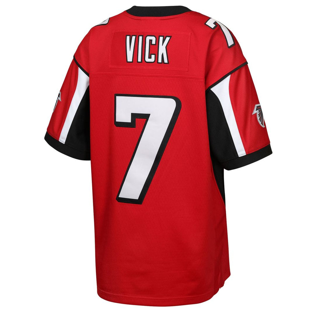 Youth Mitchell & Ness Atlanta Falcons Michael Vick Red 2003 Legacy Retired Player NFL Jersey