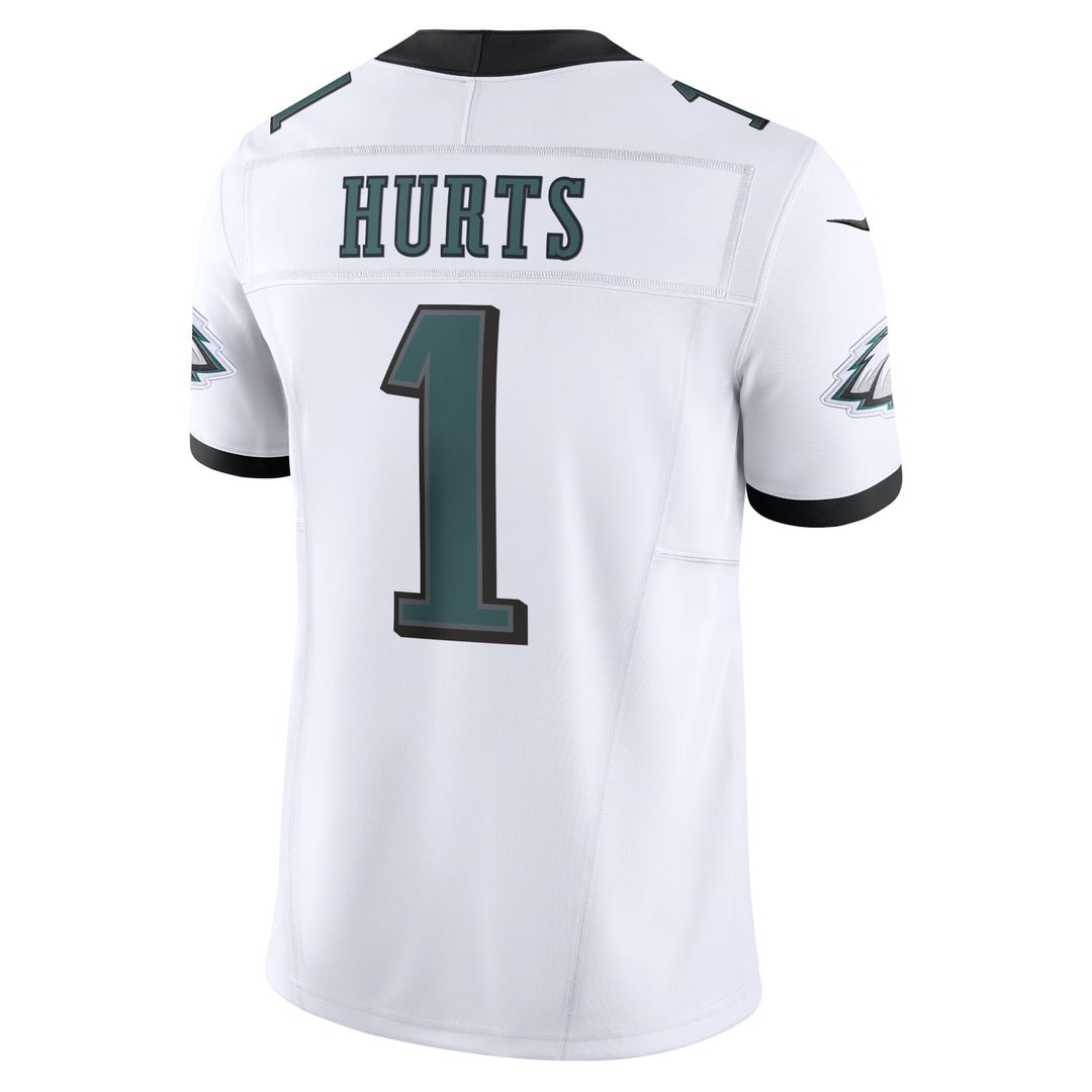Men's Nike Philadelphia Eagles Jalen Hurts Midnight Green Vapor F.U.S.E. Limited NFL Jersey