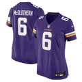 Women's Nike Minnesota Vikings Dwight McGlothern Purple Team Game NFL Jersey