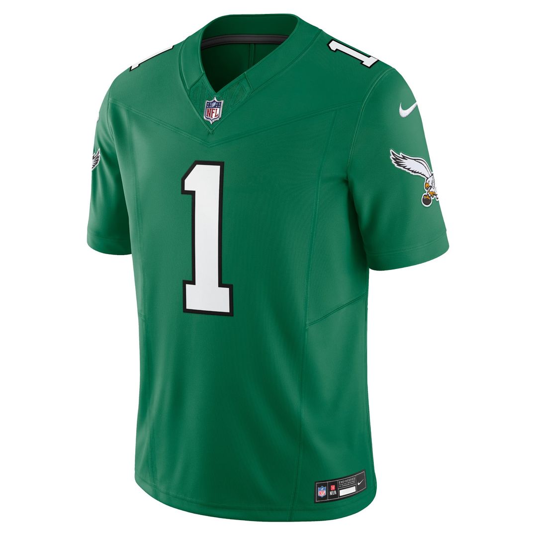 Men's Nike Philadelphia Eagles Jalen Hurts Black Alternate Vapor F.U.S.E. Limited NFL Jersey