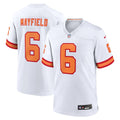 Men's Nike Tampa Bay Buccaneers Baker Mayfield '76 White Player Game NFL Jersey