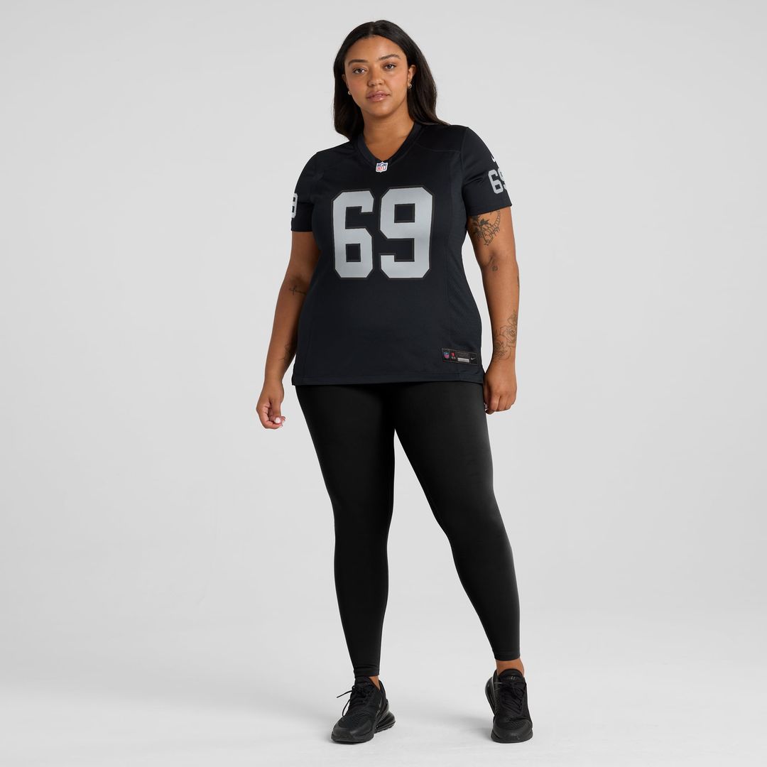 Women's Nike Las Vegas Raiders Adam Butler Black Game NFL Jersey