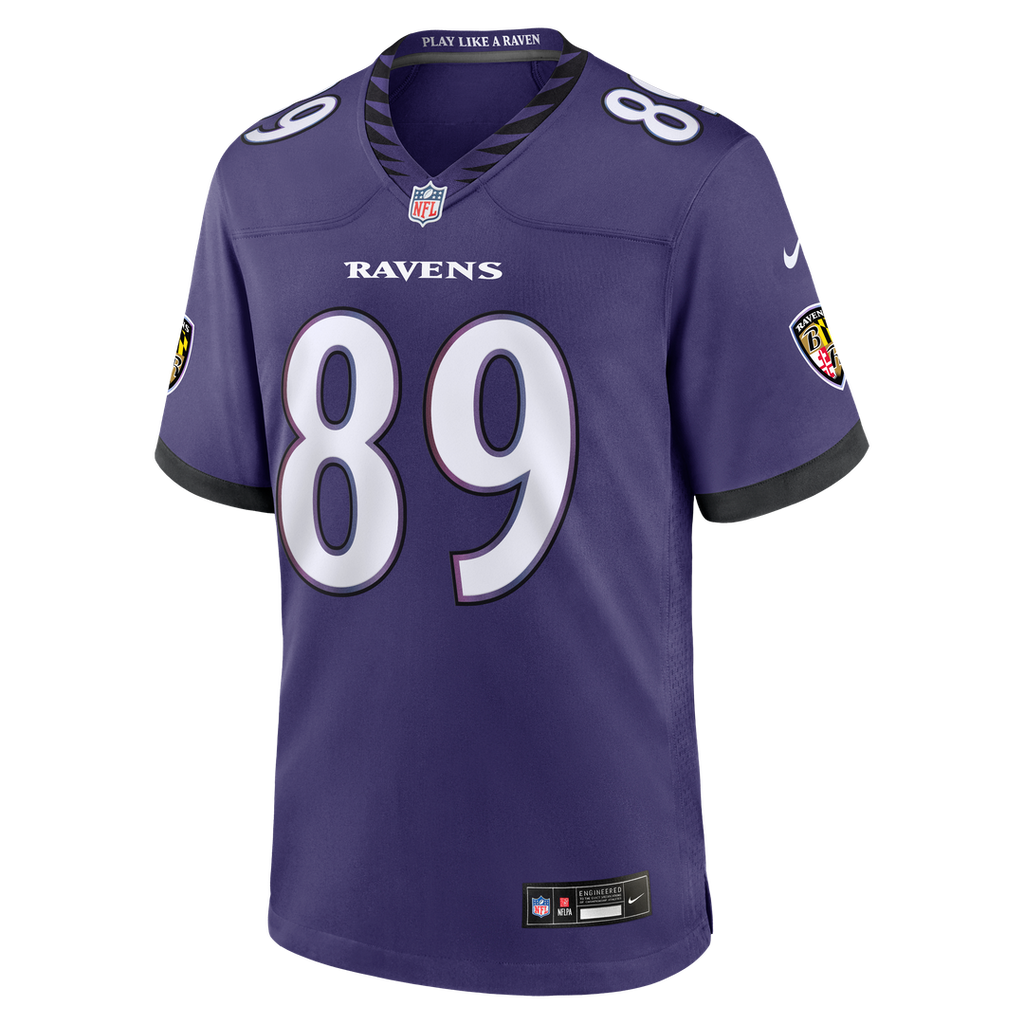 Men's Nike Baltimore Ravens Mark Andrews Purple Team Game NFL Jersey