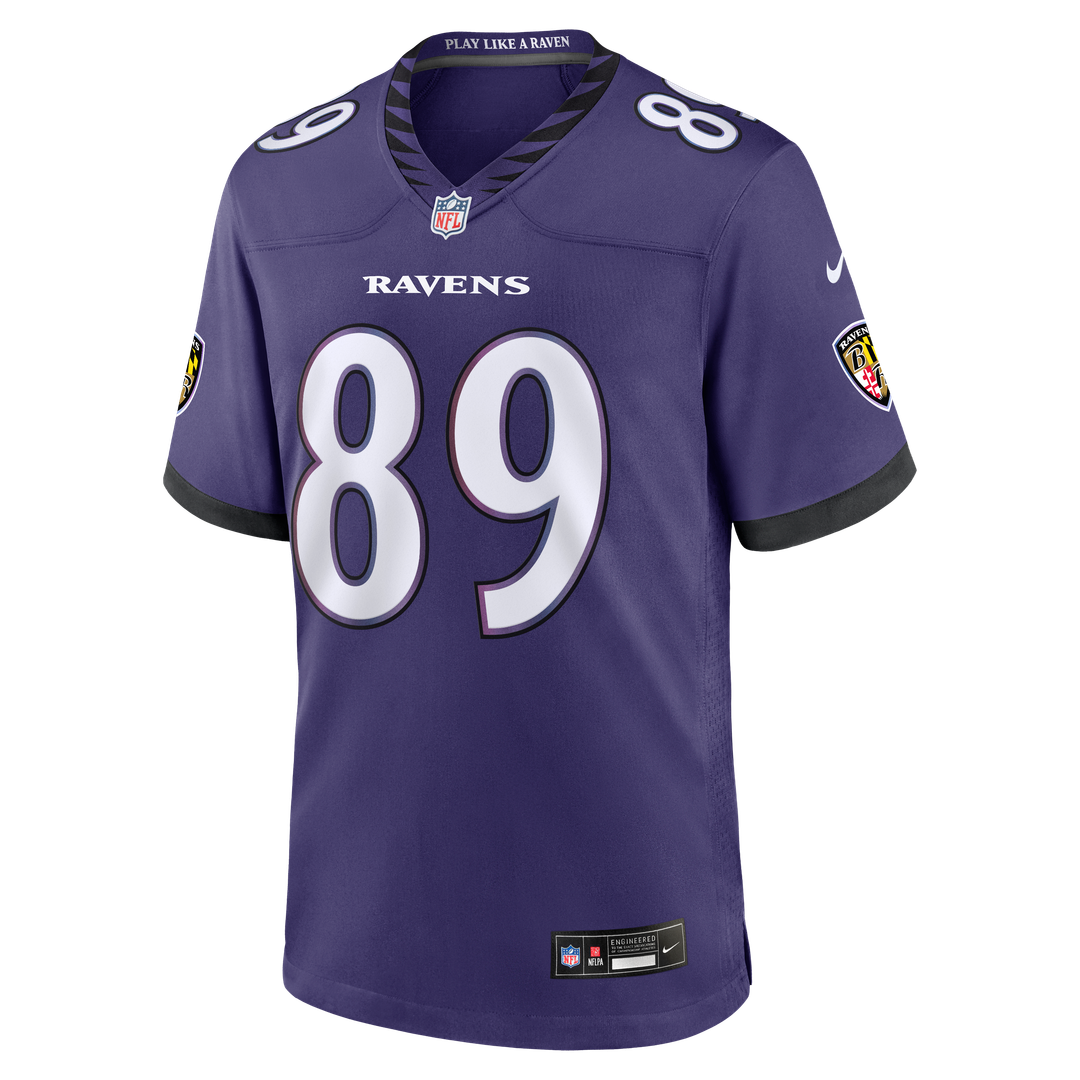 Men's Nike Baltimore Ravens Mark Andrews Purple Team Game NFL Jersey