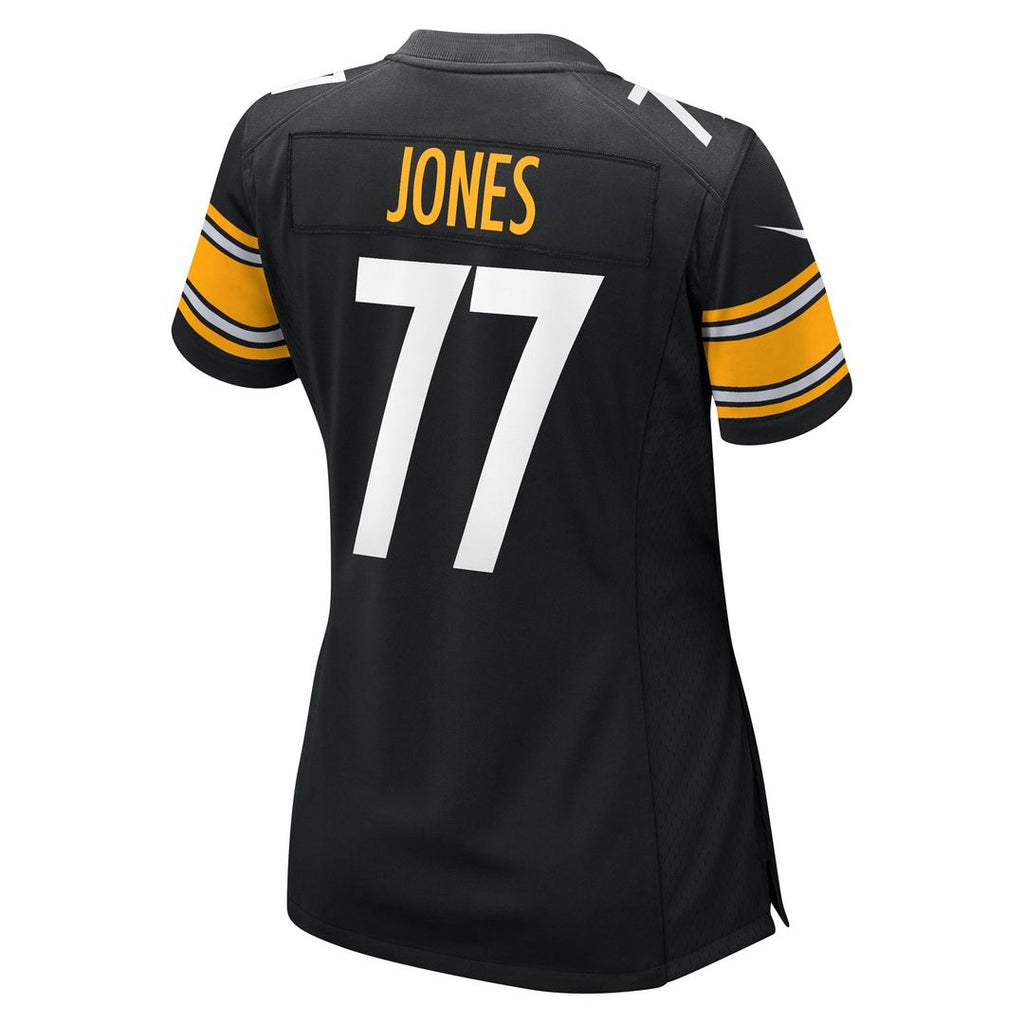 Women's Nike Pittsburgh Steelers Broderick Jones Black Game NFL Jersey