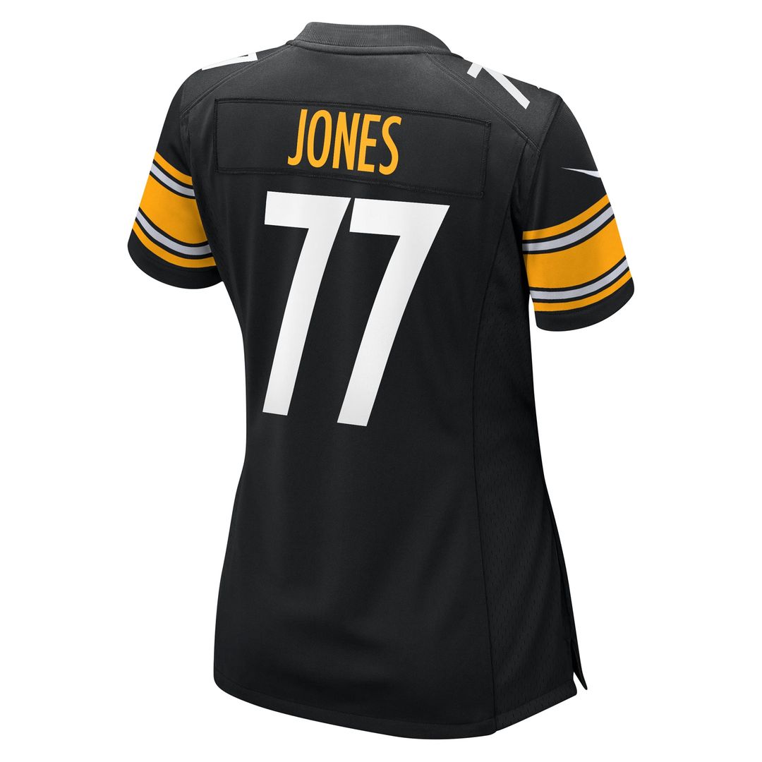 Women's Nike Pittsburgh Steelers Broderick Jones Black Game NFL Jersey