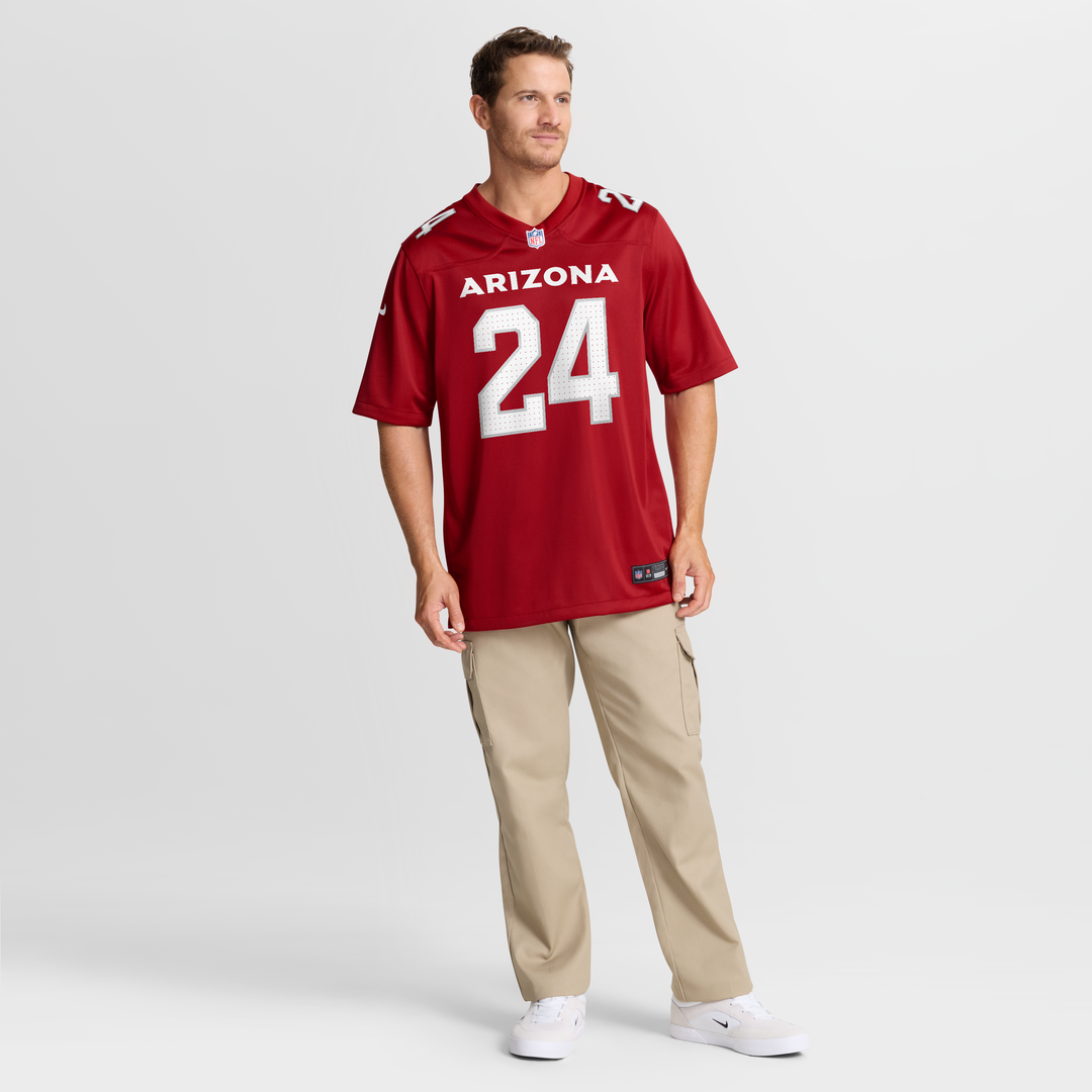 Men's Nike Arizona Cardinals Starling Thomas V Cardinal Team Game NFL Jersey
